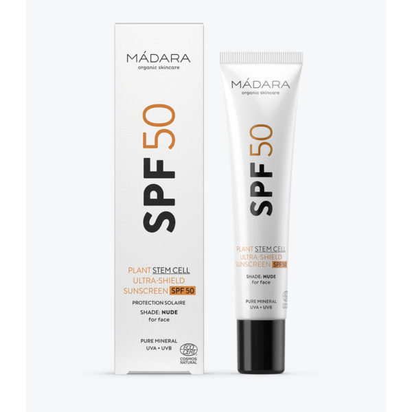 Mádara SPF50 Plant Stem Cell aurinkosuojavoide 40ml