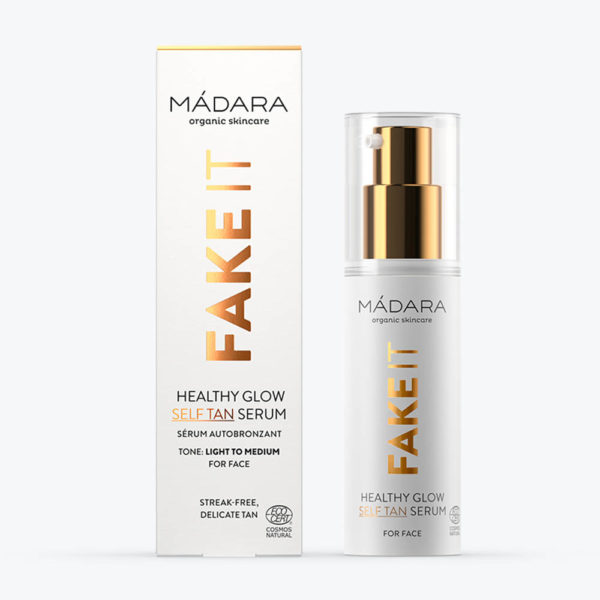 Mádara Fake It itseruskettava kasvoseerumi 30ml