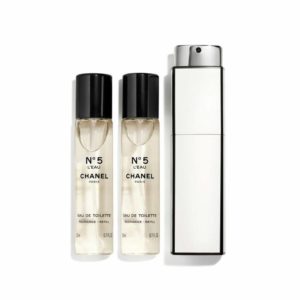 CHANEL N°5 L'Eau Eau de Toilette 20ml Spray + 2 Refills 3x20 ml POISTUU