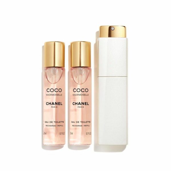 CHANEL Coco Mademoiselle Eau de Toilette Twist and Spray 3x20 ml