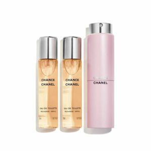 CHANEL Chance Eau de Toilette Twist and Spray 3x20 ml