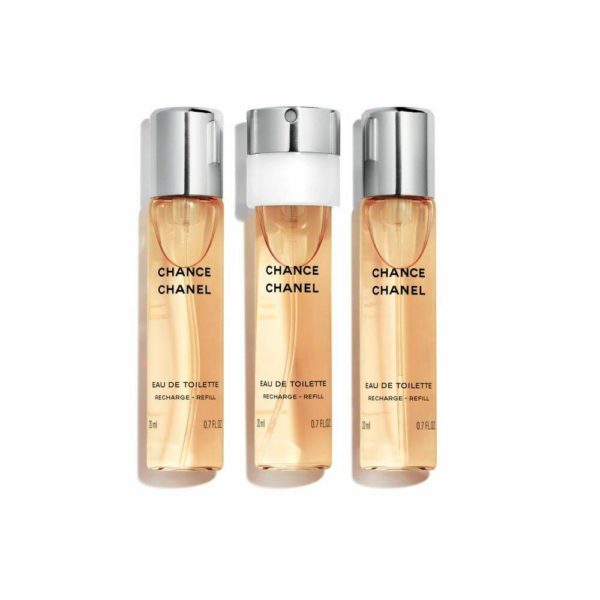 CHANEL Chance Eau de Toilette Twist and Spray Refills 3x20 ml