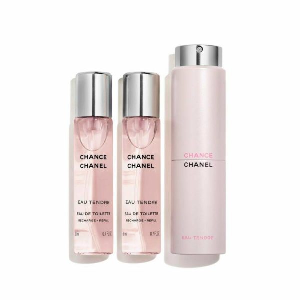 CHANEL Chance Eau Tendre Eau de Toilette Twist and Spray 3x20 ml