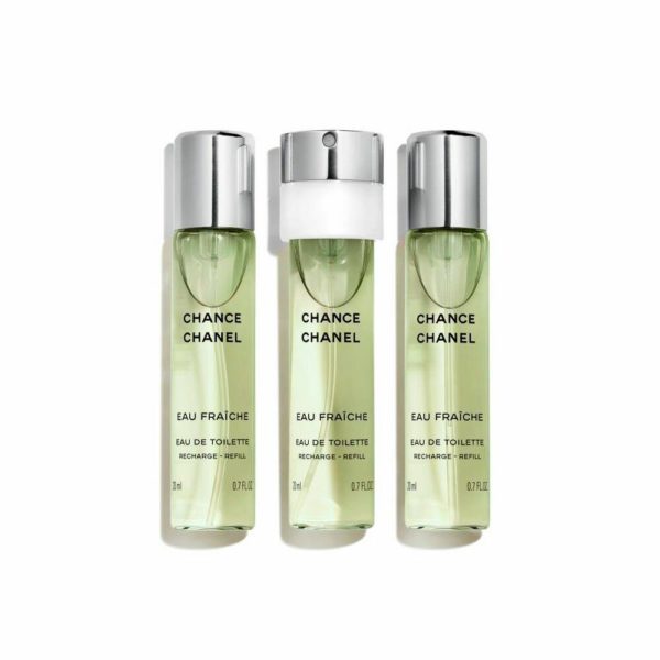 CHANEL Chance Eau Fraîche Eau de Toilette Twist and Spray Refills 3x20 ml