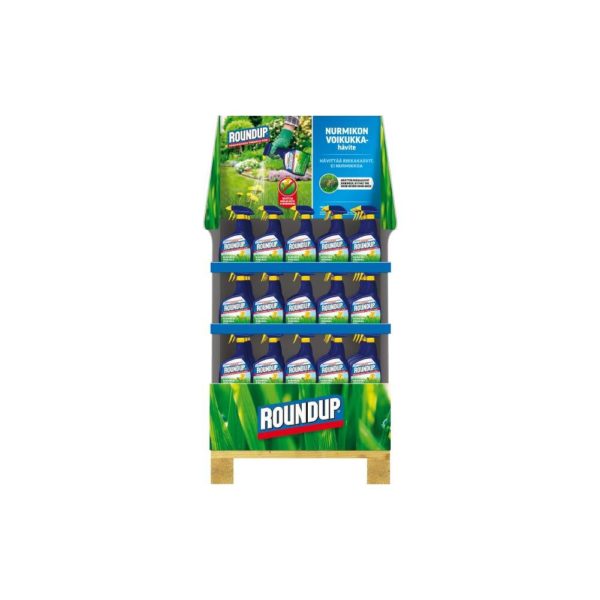 Roundup Nurmikon Voikukkahävite 1L display 72 kpl