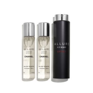 CHANEL Allure Homme Sport Eau de Toilette Twist and Spray 3x20 ml
