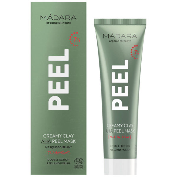 MADARA PEEL Creamy Clay AHA kuorintanaamio 60ml