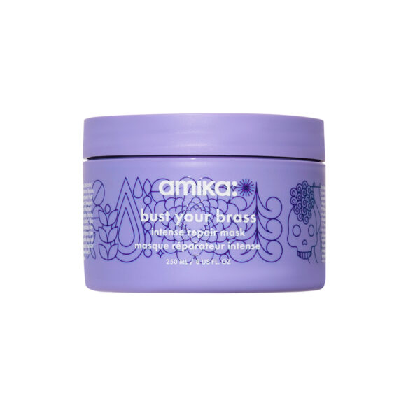 Amika Bust Your Brass Cool Blonde Intense Repair Mask -korjaava hiusnaamio 250 ml