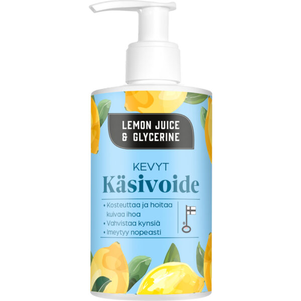 Lemon Juice & Glycerine Kevyt käsivoide pumppupullo 250ml