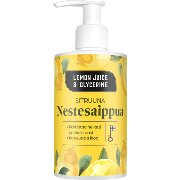 Lemon Juice & Glycerine Nestesaippua sitruuna 275ml
