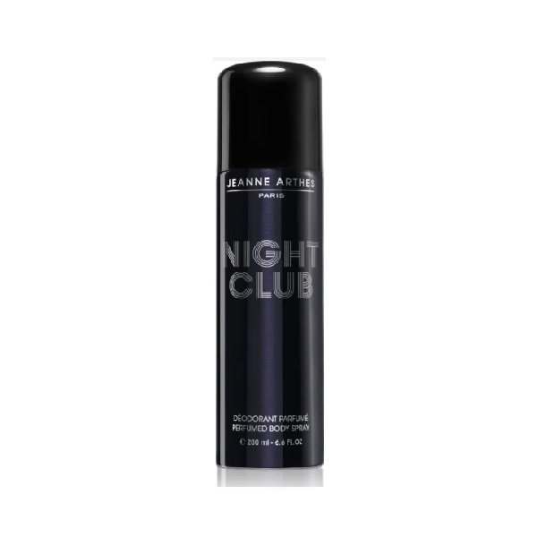 Jeanne Arthes Body Spray Night Club deospray 200 ml