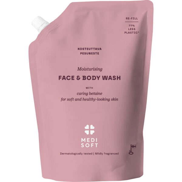 Medisoft Kosteuttava Pesuneste 550ml