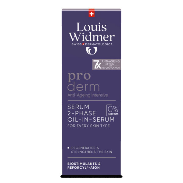 Louis Widmer proderm Serum 2-Phase Oil-in-Serum Hajusteeton 35ml