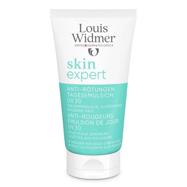 Louis Widmer skinexpert Anti-Redness Day Emulsion UV 30 Hajusteeton 50ml
