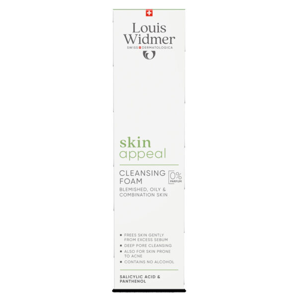 Louis Widmer skinappeal Cleansing Foam Hajusteeton 150ml