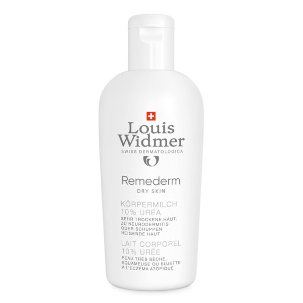 Louis Widmer remederm Body Milk 10% Urea Hajusteeton 200ml