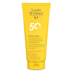 Louis Widmer Sun Gel 50 Hajusteeton 100 ml