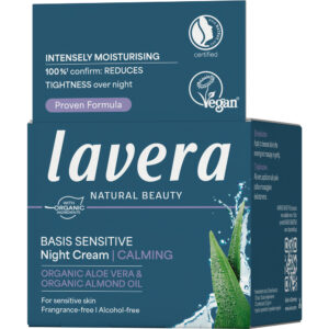 Lavera Basis Sensitiv Calming Night Cream 50ml Uudistunut