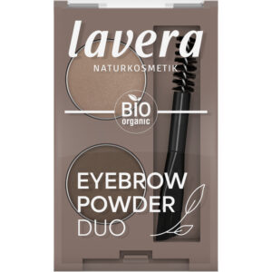 Lavera Eyebrow Powder Duo puuterimainen kulmaväri  2x0,8 g