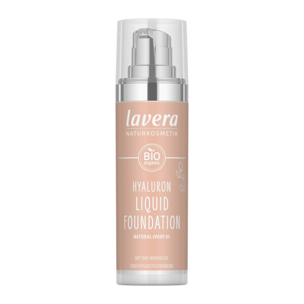 Lavera Hyaluron Liquid Foundation -Natural Ivory 01- 30 ml
