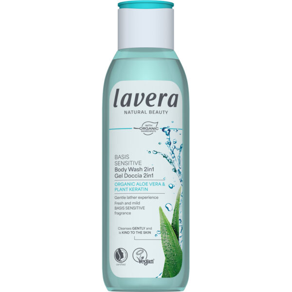 Lavera Basis Sensitiv Body Wash 2in1 250ml